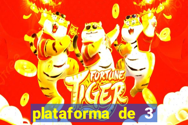 plataforma de 3 reais jogo